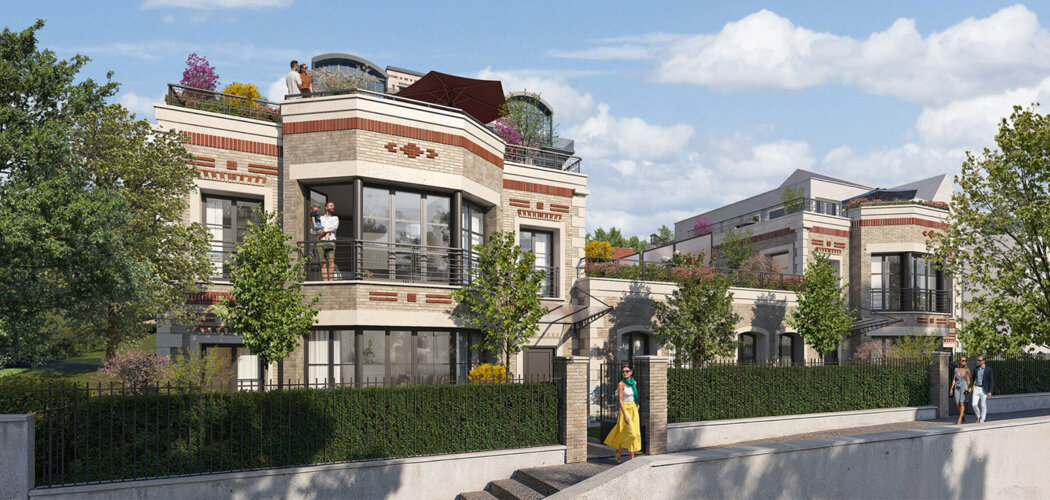 Programme immobilier neuf Terrasses Belles Vues - Puteaux résidence Art Déco à 3 min de la gare (92800) - Référence : 16891