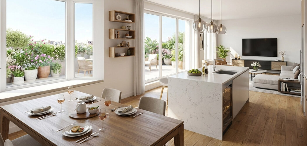 Programme immobilier neuf Le Clos de l'Aunette (91) - Ris-Orangis cadre naturel et accès rapide Paris RER D (91130) - Référence : 17039