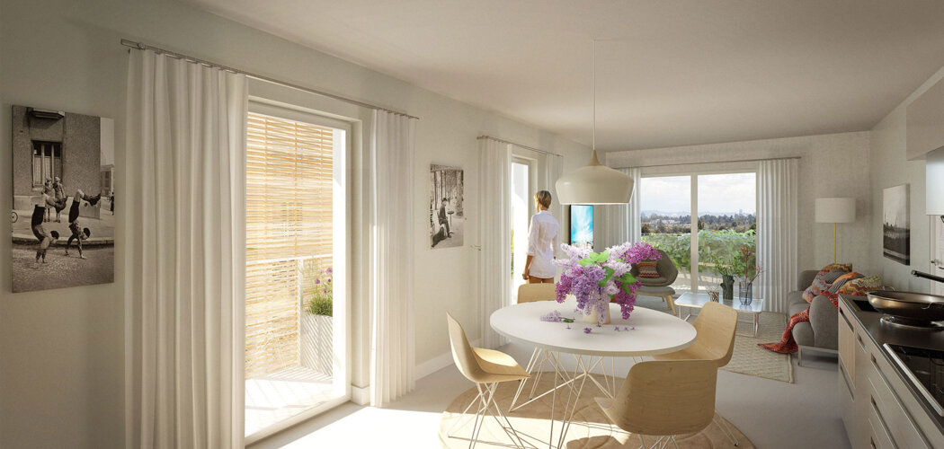 Programme immobilier neuf Le Clos Langlet - Ris-Orangis : logements neufs sécurisés et verdoyants proche des commodités (91130) - Référence : 15393