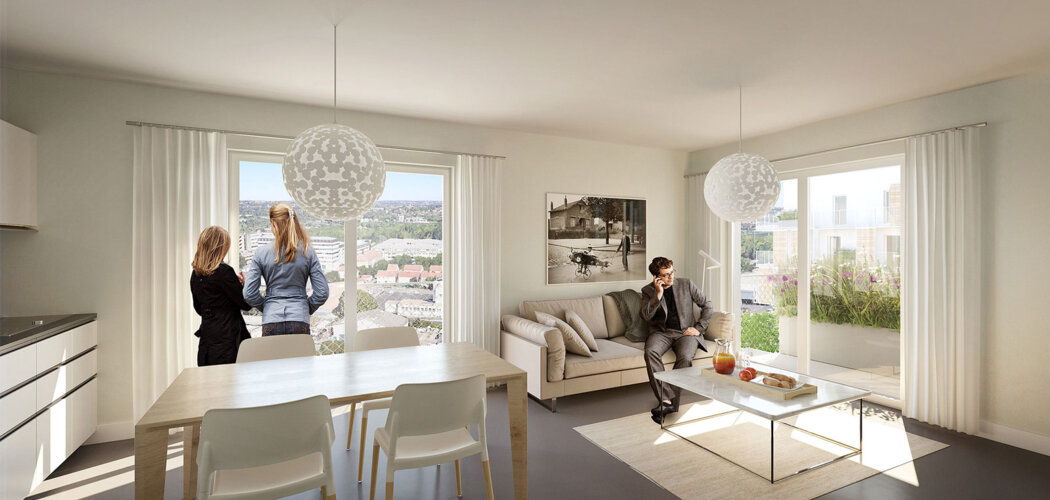 Programme immobilier neuf Le Clos Langlet - Ris-Orangis : logements neufs sécurisés et verdoyants proche des commodités (91130) - Référence : 15393