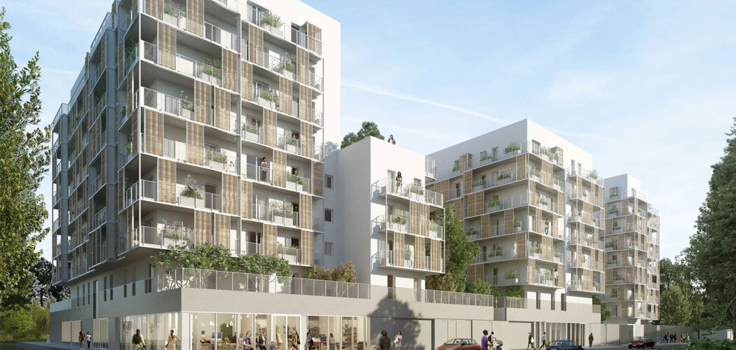 Programme immobilier neuf Le Clos Langlet - Ris-Orangis : logements neufs sécurisés et verdoyants proche des commodités (91130) - Référence : 15393