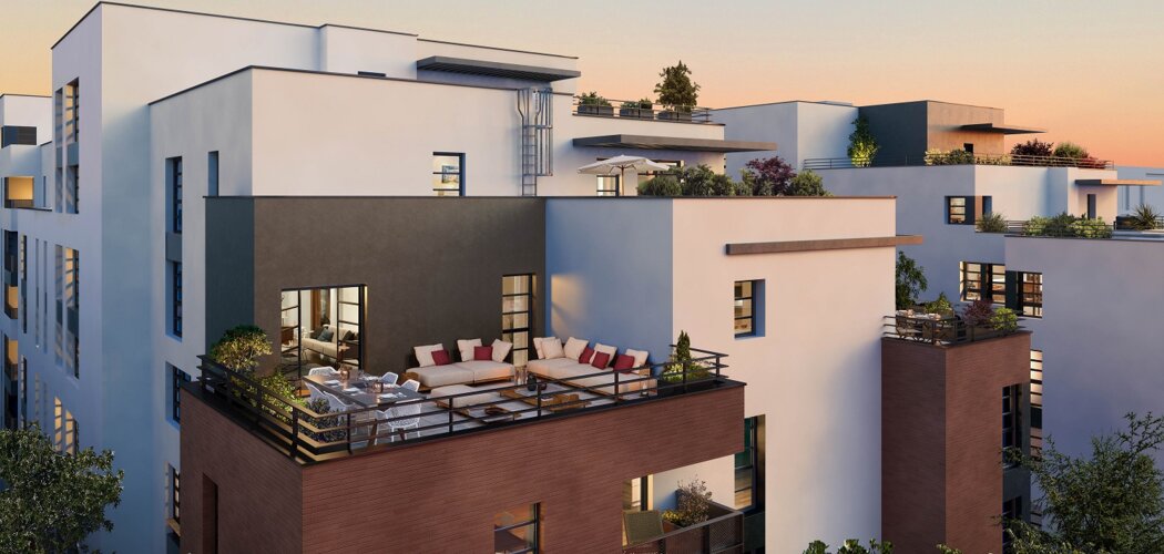 Programme immobilier neuf L'AVANT-SCENE - Romainville : Résidence studio–T5 avec cadre contemporain et confort optimisé proche des transports (93230) - Référence : 12994