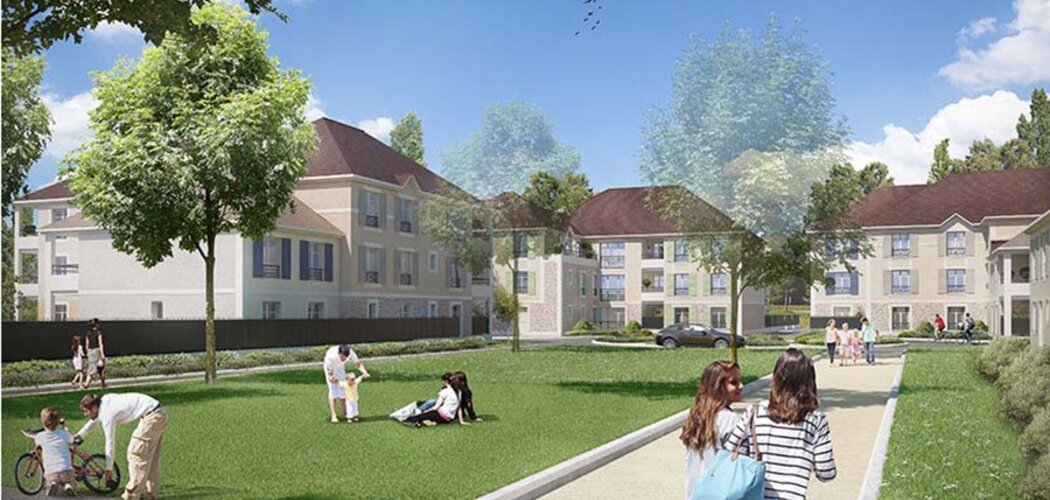 Programme immobilier neuf VILLA RUBELLA - Rubelle : Résidence avec jardins, terrasses et parkings sécurisés dans le quartier Les Trois Noyers (77950) - Référence : 1842