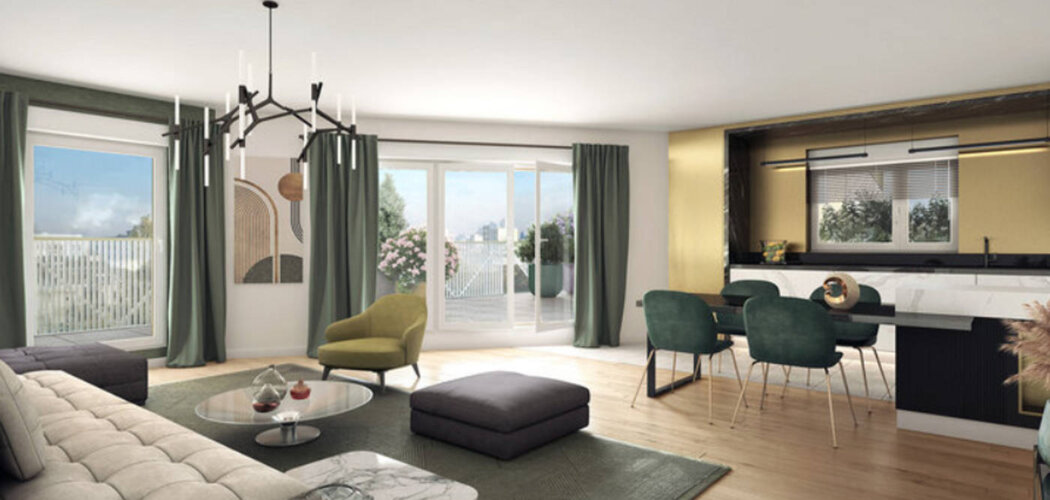 Programme immobilier neuf Origami - Rueil-Malmaison : logements neufs du studio au T5 proche des transports (92500) - Référence : 15935