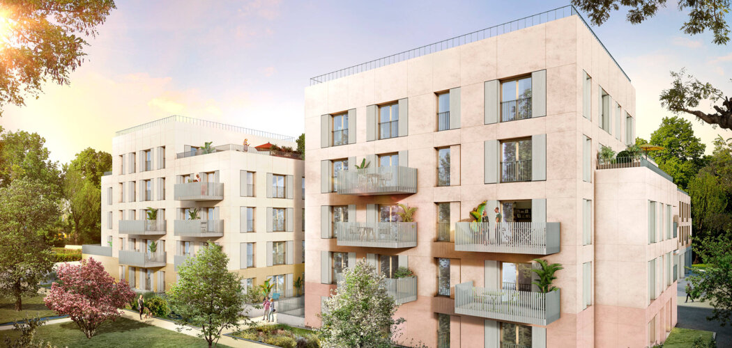 Programme immobilier neuf Les Nouveaux Jardins - Maisons et Appartements - Rungis : Résidence studio–T5 avec cadre agricole et confort moderne proche des espaces naturels (94150) - Référence : 14206