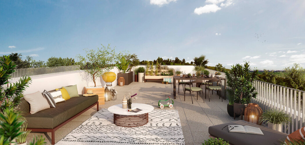 Programme immobilier neuf Les Nouveaux Jardins - Maisons et Appartements - Rungis : Résidence studio–T5 avec cadre agricole et confort moderne proche des espaces naturels (94150) - Référence : 14206