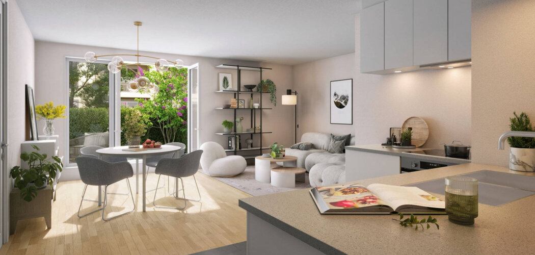 Programme immobilier neuf LA PLAGE AUX CHAMPS - Saint-Arnoult-en-Yvelines : logements neufs en forêt de Rambouillet, architecture traditionnelle (78730) - Référence : 15665