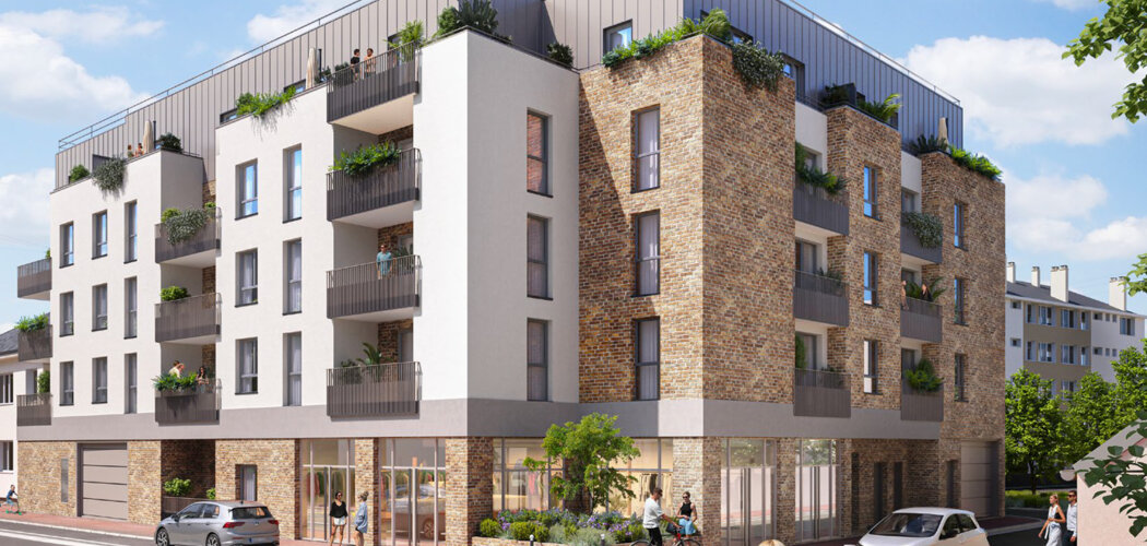 Programme immobilier neuf Esprit Centre - Saint-Cyr-l’École à proximité de la gare transilien (78210) - Référence : 17005