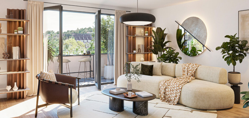 Programme immobilier neuf Esprit Centre - Saint-Cyr-l’École à proximité de la gare transilien (78210) - Référence : 17005