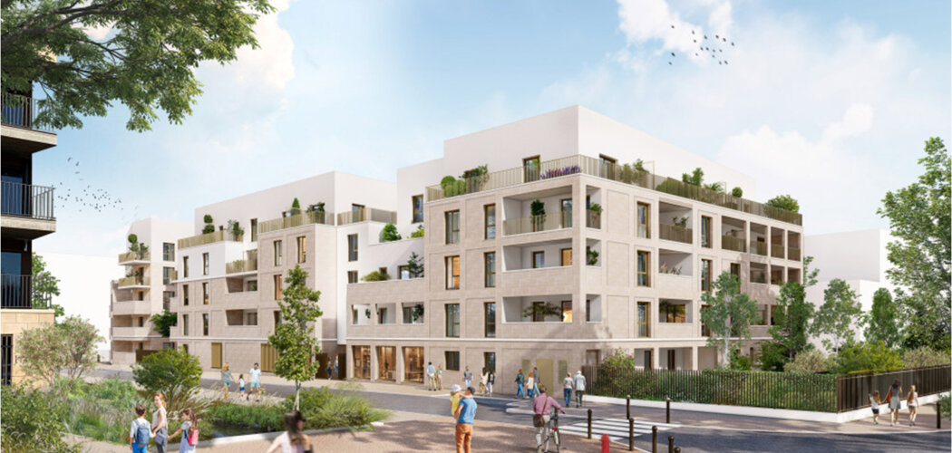 Programme immobilier neuf L'ENVOL - Saint-Cyr-l'École proche tram T13 en 5 minutes (78210) - Référence : 16361