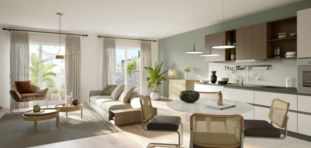 Programme immobilier neuf SAINT DENIS - LES VENELLES DU LANDY - Saint-Denis à proximité du RER B et D (93200) - Référence : 16719