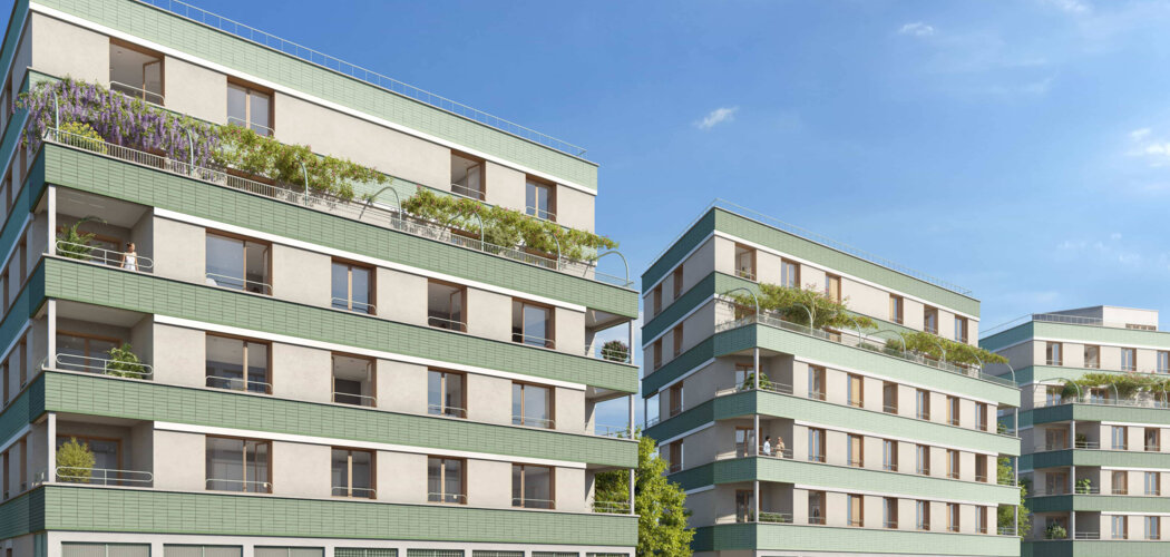 Programme immobilier neuf Reflets - Saint-Denis bord du Canal à quelques pas du métro 13 (93200) - Référence : 16595