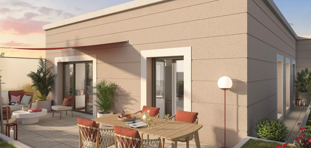 Programme immobilier neuf Le Jade - Saint-Denis quartier Potier à proximité des transports RER D et tram T11 (93200) - Référence : 16660