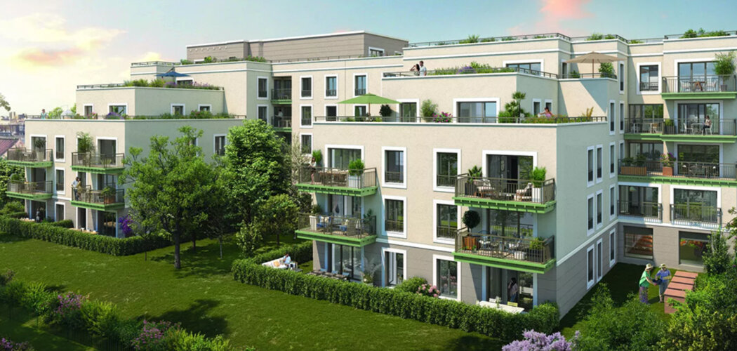 Programme immobilier neuf Le Jade - Saint-Denis quartier Potier à proximité des transports RER D et tram T11 (93200) - Référence : 16660