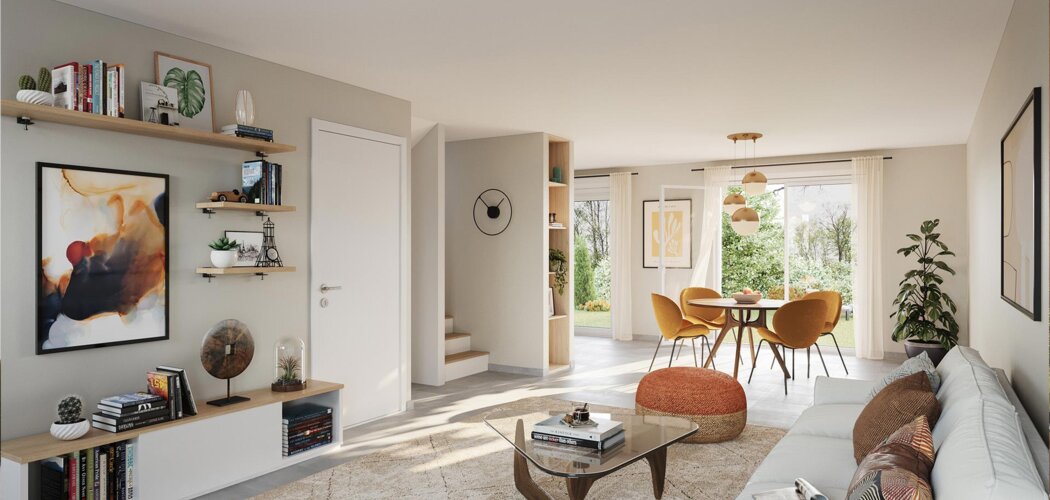 Programme immobilier neuf Green Central - Saint-Fargeau-Ponthierry, logements neufs et proximité Melun en cœur de campagne (77310) - Référence : 15975