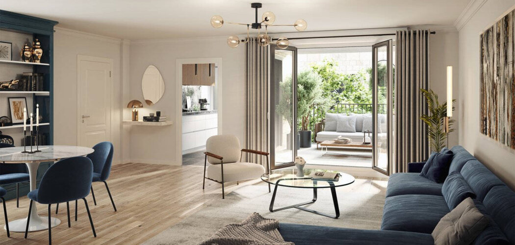 Programme immobilier neuf Clos Saint-Louis Acte I - Saint-Germain-en-Laye à proximité du centre-ville et de la gare RER A (78100) - Référence : 15968