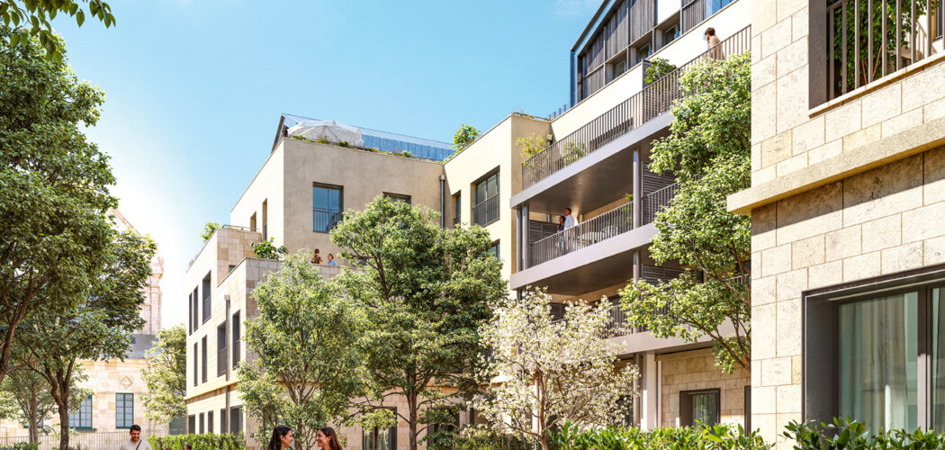 Programme immobilier neuf Clos Saint-Louis - Acte IV - Résidences Ourches - Saint-Germain-en-Laye au centre du Clos Saint-Louis (78100) - Référence : 16372