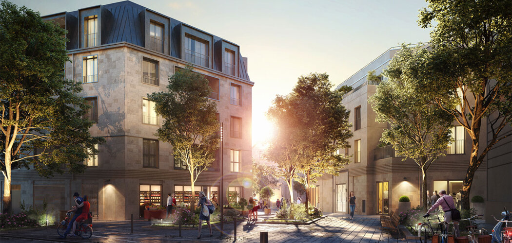 Programme immobilier neuf Clos Saint-Louis Acte II - Ilot 4 - Saint-Germain-en-Laye Clos Saint-Louis à 19km de Paris (78100) - Référence : 16370