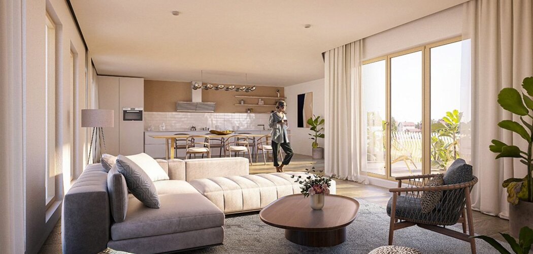 Programme immobilier neuf ORIGINES - Saint-Germain-en-Laye : logements neufs sécurisés et verdoyants proche des commodités (78100) - Référence : 15413