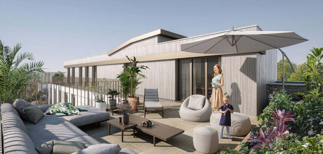 Programme immobilier neuf ORIGINES - Saint-Germain-en-Laye : logements neufs sécurisés et verdoyants proche des commodités (78100) - Référence : 15413