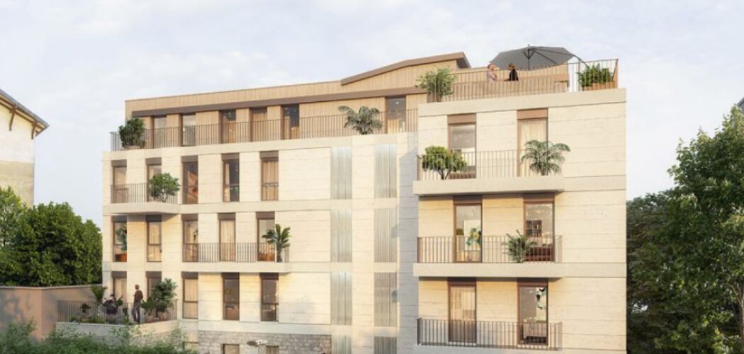 Programme immobilier neuf ORIGINES - Saint-Germain-en-Laye : logements neufs sécurisés et verdoyants proche des commodités (78100) - Référence : 15413