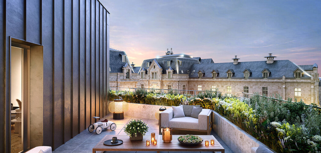 Programme immobilier neuf CLOS SAINT LOUIS - DESOYER - Saint-Germain-en-Laye : logements neufs sécurisés et verdoyants proche des transports (78100) - Référence : 15506