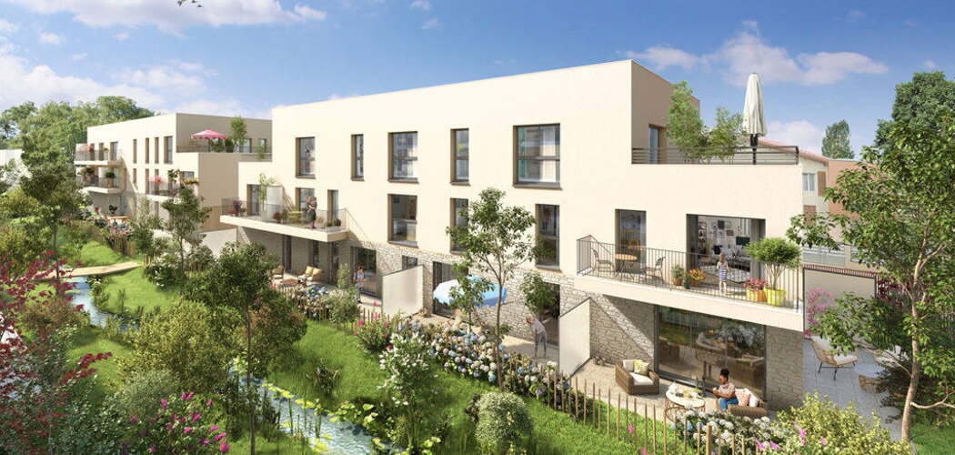 Programme immobilier neuf VILLA RIVA - Saint-Germain-en-Laye : Résidence studio–T5 avec cadre intimiste et confort optimisé proche des commodités (78100) - Référence : 14290