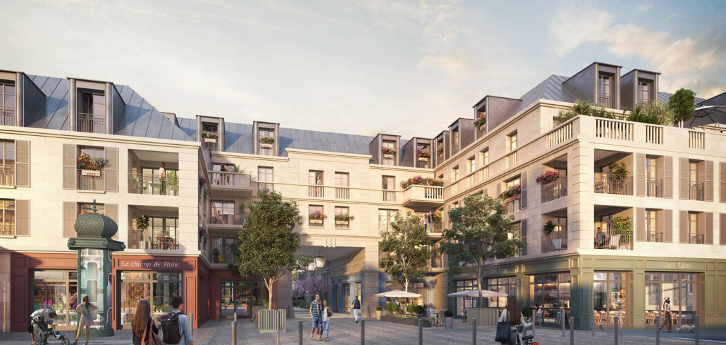 Programme immobilier neuf Les Allées Claire Fontaine - Saint-Leu-la-Forêt centre-ville proche ligne H (95320) - Référence : 7760
