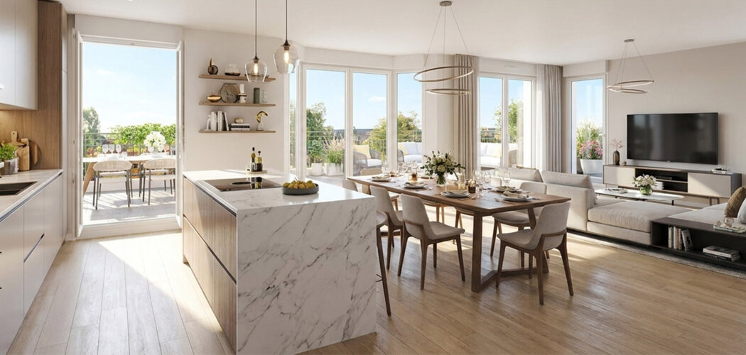 Programme immobilier neuf 64 MARNE - Saint-Maur-des Fossés cadre calme aux portes de Paris (94100) - Référence : 17412