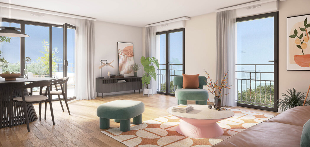 Programme immobilier neuf Villa Christina (94) - Saint-Maur-des-Fossés cadre de vie verdoyant avec accès rapide Paris (94100) - Référence : 16737