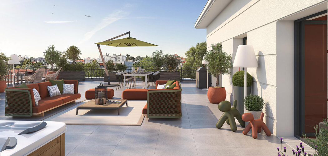 Programme immobilier neuf Villa Christina (94) - Saint-Maur-des-Fossés cadre de vie verdoyant avec accès rapide Paris (94100) - Référence : 16737