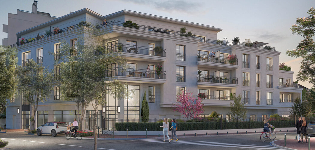 Programme immobilier neuf Villa Christina (94) - Saint-Maur-des-Fossés cadre de vie verdoyant avec accès rapide Paris (94100) - Référence : 16737