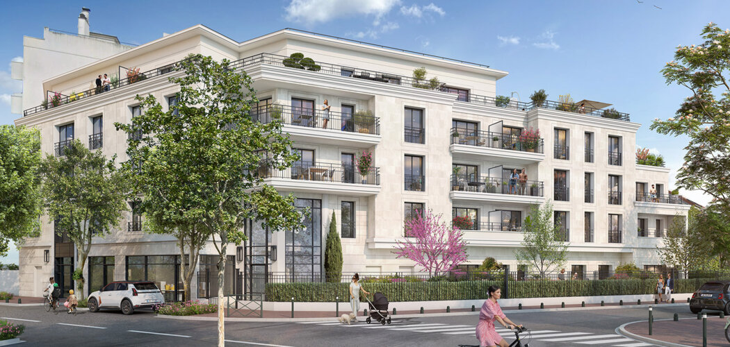 Programme immobilier neuf Villa Christina (94) - Saint-Maur-des-Fossés cadre de vie verdoyant avec accès rapide Paris (94100) - Référence : 16737