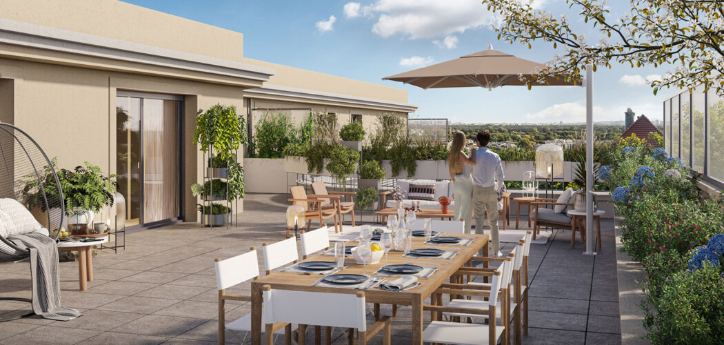 Programme immobilier neuf VILLA CAMELIA - Saint-Maur-des-Fossés cadre résidentiel appartements neufs proches commerces (94100) - Référence : 17109