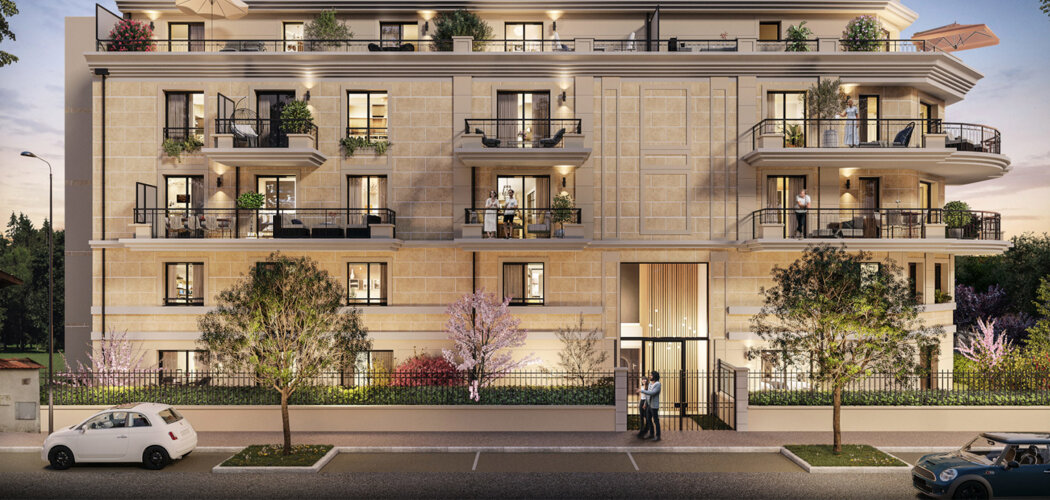 Programme immobilier neuf VILLA CAMELIA - Saint-Maur-des-Fossés cadre résidentiel appartements neufs proches commerces (94100) - Référence : 17109