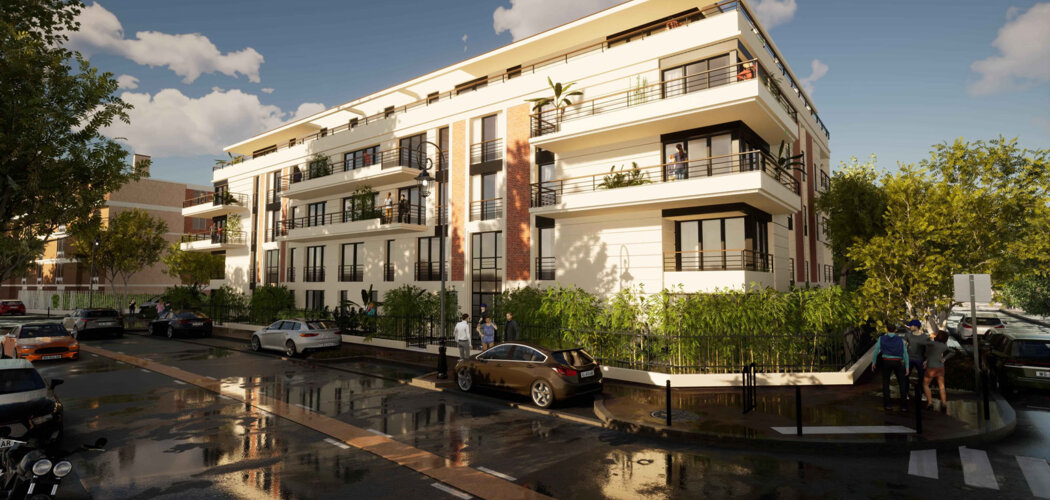 Programme immobilier neuf Les Jardins de la Convention - Saint-Maur-des-Fossés une adresse centrale face au square de la Convention (94100) - Référence : 16951