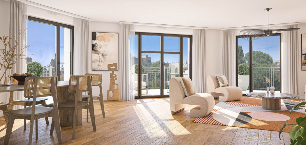 Programme immobilier neuf Angle Saint-Louis (94) - Saint-Maur-des-Fossés vivre proche Marne avec accès rapide Paris (94100) - Référence : 16738