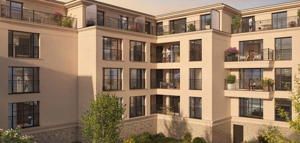 Programme immobilier neuf Angle Saint-Louis (94) - Saint-Maur-des-Fossés vivre proche Marne avec accès rapide Paris (94100) - Référence : 16738