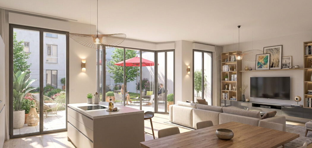 Programme immobilier neuf Villa Delacroix - Saint-Maurice 4 pièces élégants à deux pas de Paris (94410) - Référence : 17400