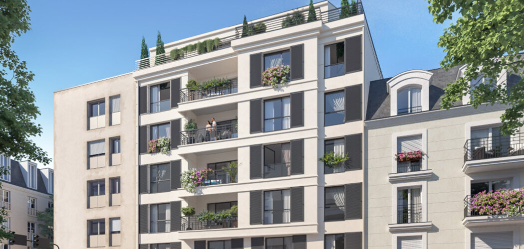 Programme immobilier neuf Villa Delacroix - Saint-Maurice 4 pièces élégants à deux pas de Paris (94410) - Référence : 17400