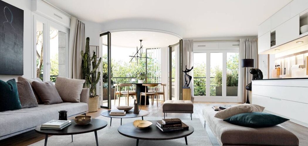 Programme immobilier neuf MERIDIEN - Saint-Ouen à 9 min du métro dans un cadre végétal (93400) - Référence : 18205