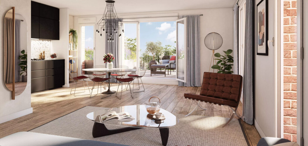 Programme immobilier neuf FA'BRICK - TR Libre - Saint-Ouen à deux pas du métro 13 et 14 (93400) - Référence : 16086