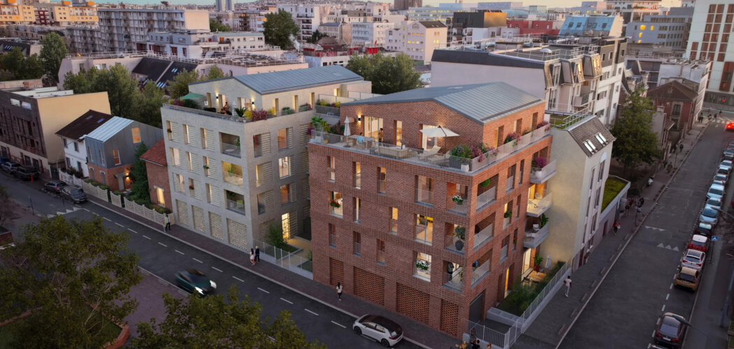 Programme immobilier neuf FA'BRICK - TR Libre - Saint-Ouen à deux pas du métro 13 et 14 (93400) - Référence : 16086