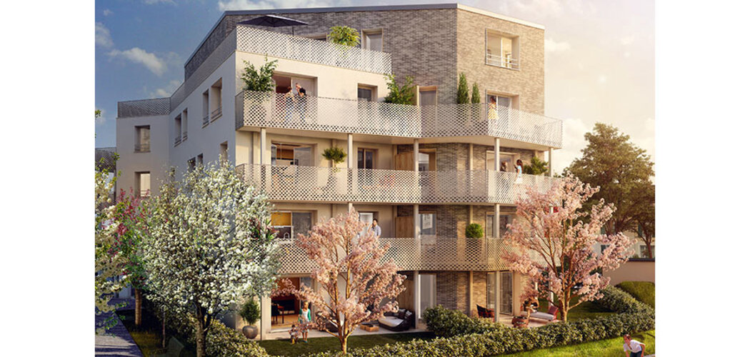 Programme immobilier neuf HORIZEN - Saint-Ouen-l’Aumône : Résidence T1–T4 avec technologie domotique et confort RT2012 proche des transports (95310) - Référence : 2212