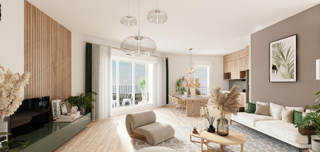 Programme immobilier neuf NEORI - Saint-Ouen : logements neufs sécurisés et verdoyants proche des transports (93400) - Référence : 15184
