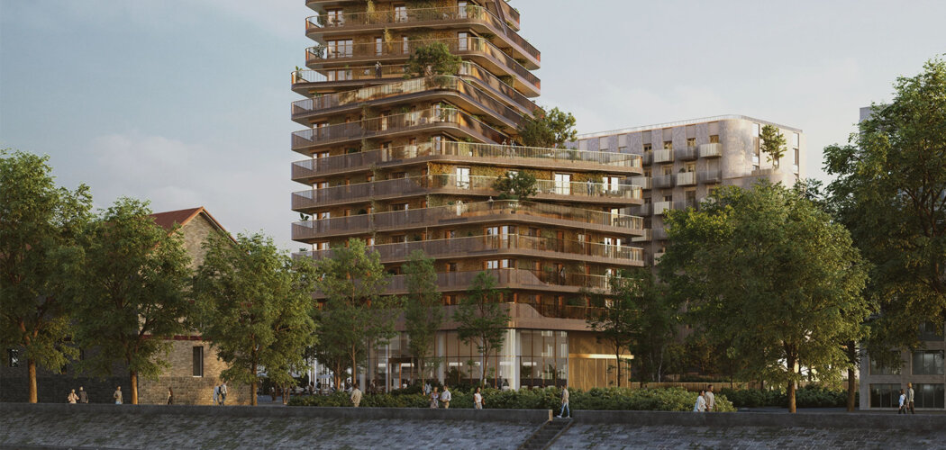 Programme immobilier neuf LE RIVAGE - Saint-Ouen-sur-Seine près du métro 14 (93400) - Référence : 12952