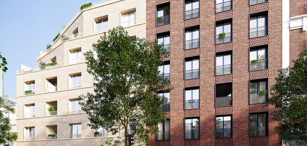 Programme immobilier neuf ROUGE HERITAGE - Saint-Ouen-sur-Seine vie citadine avec extérieur près de Paris (93400) - Référence : 17236