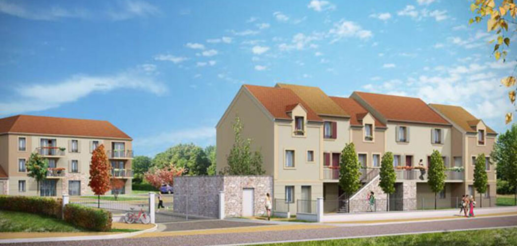 Programme immobilier neuf LE CLOS NICOLAS A BAILLET-EN-FCE - Saint-Pierre : Résidence T2–T3 avec espaces extérieurs et luminosité naturelle proche de la forêt (95560) - Référence : 2272