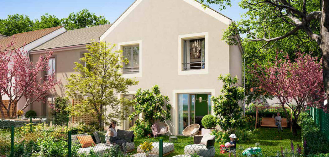 Programme immobilier neuf Le Hameau de Saint-Thibault - Saint-Thibault-des-Vignes esprit village près RER (77400) - Référence : 16227