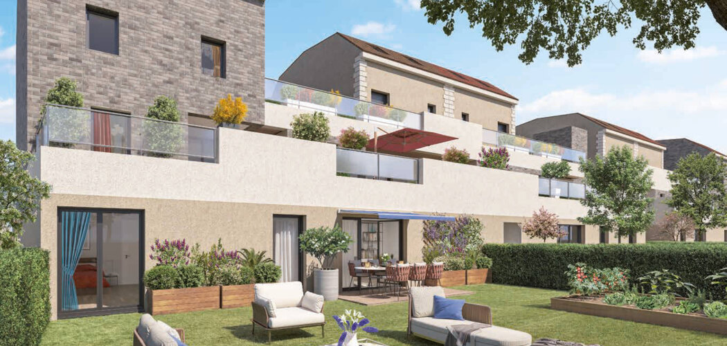 Programme immobilier neuf Villas Flora - Saint-Thibault-des-Vignes : logements neufs sécurisés et verdoyants proche des commodités (77400) - Référence : 15054
